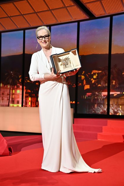 康城影展 2024|Meryl Streep 獲頒榮譽金棕櫚獎,對年輕演員喊話:「不要放棄!」