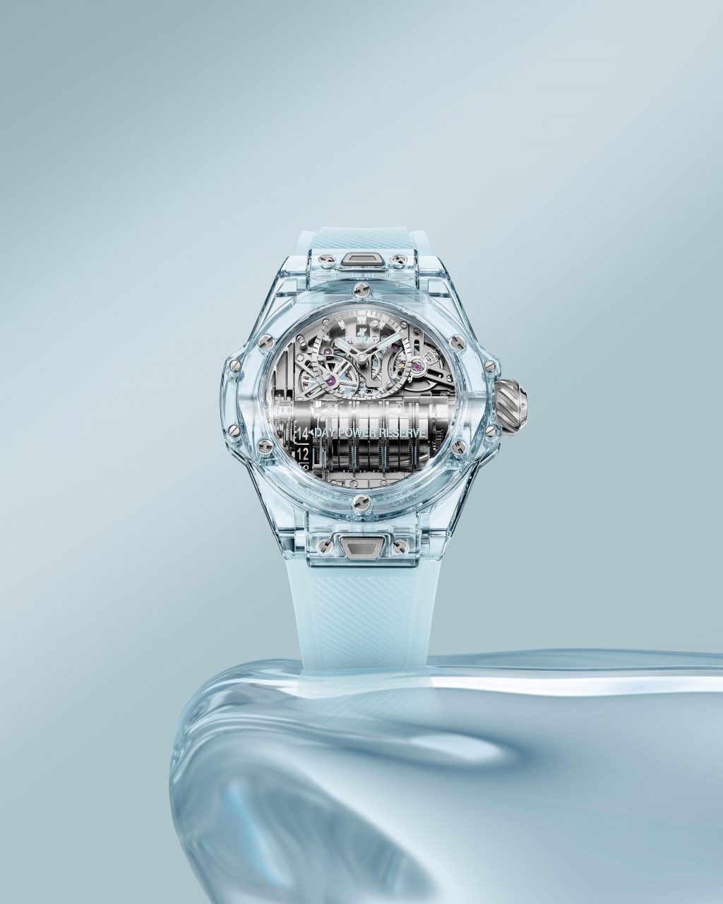 Watches and Wonders 2024｜Hublot全新Big Bang腕錶，藍寶石打造的機械質感！