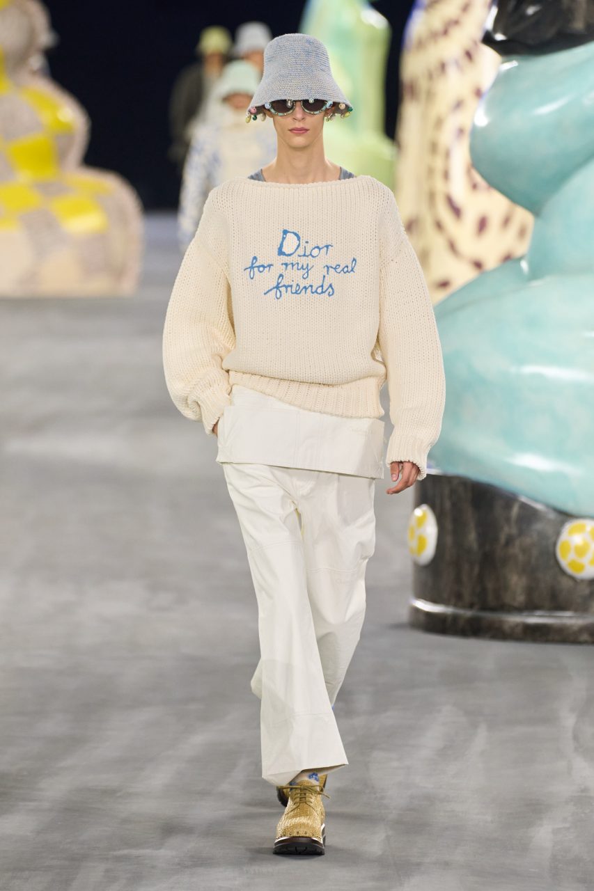 Kim Jones Delivers Playful Tailoring For His 60th Dior Show
