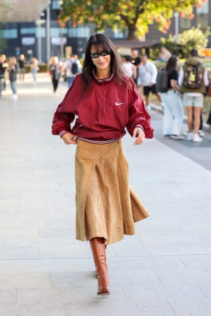 2024秋季最強時尚趨勢來襲！從Miu Miu到Acne Studios，波西米亞風格麂皮裙備受關注！