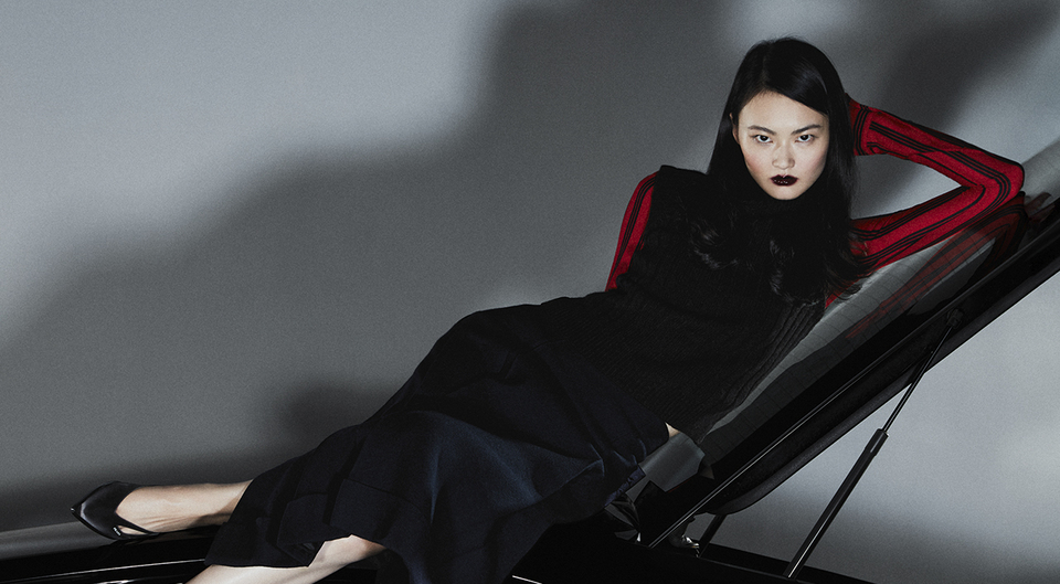 十月刊封面｜賀聰自信地走自己的超模之路