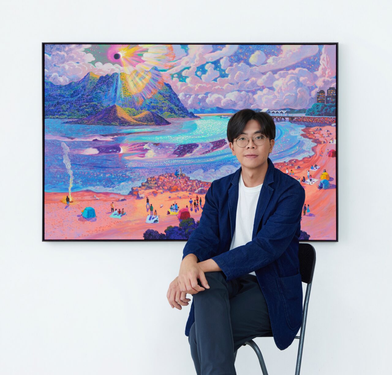 專訪香港藝術家黃進曦，如何藉風景畫作詮繹Cartier Trinity的三環魅力