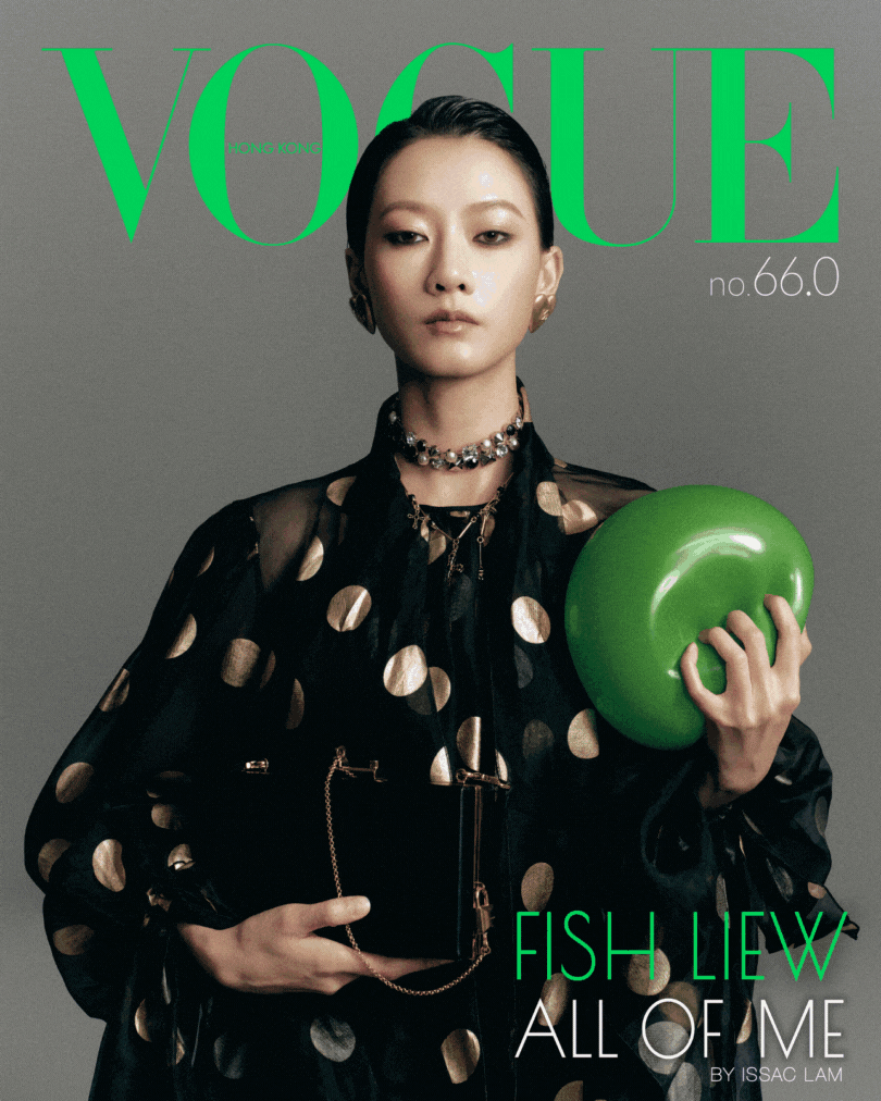 十月數碼封面｜<br>廖子妤沉浸Dolce&Gabbana時尚光芒中，綻放演員多元魅力