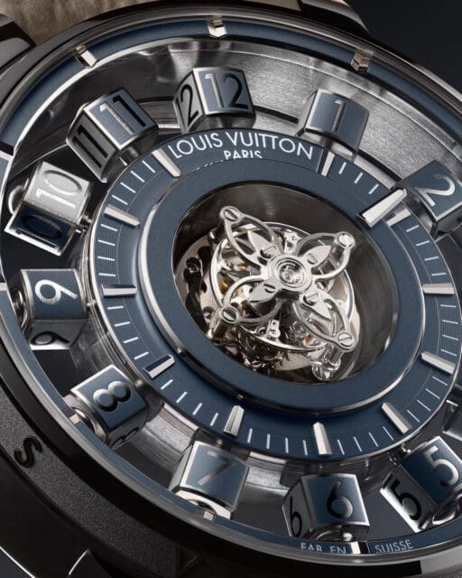 LVMH WATCH WEEK 2025|Louis Vuitton 2大腕錶系列新作亮相!翻轉方塊結合飛行陀飛輪,機芯與錶殼的無縫融合
