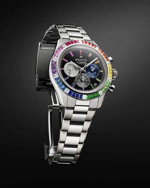 LVMH WATCH WEEK 2025｜Zenith「彩虹圈」Chronomaster Sport腕錶，DEFY腕錶系列全新鏤空版本