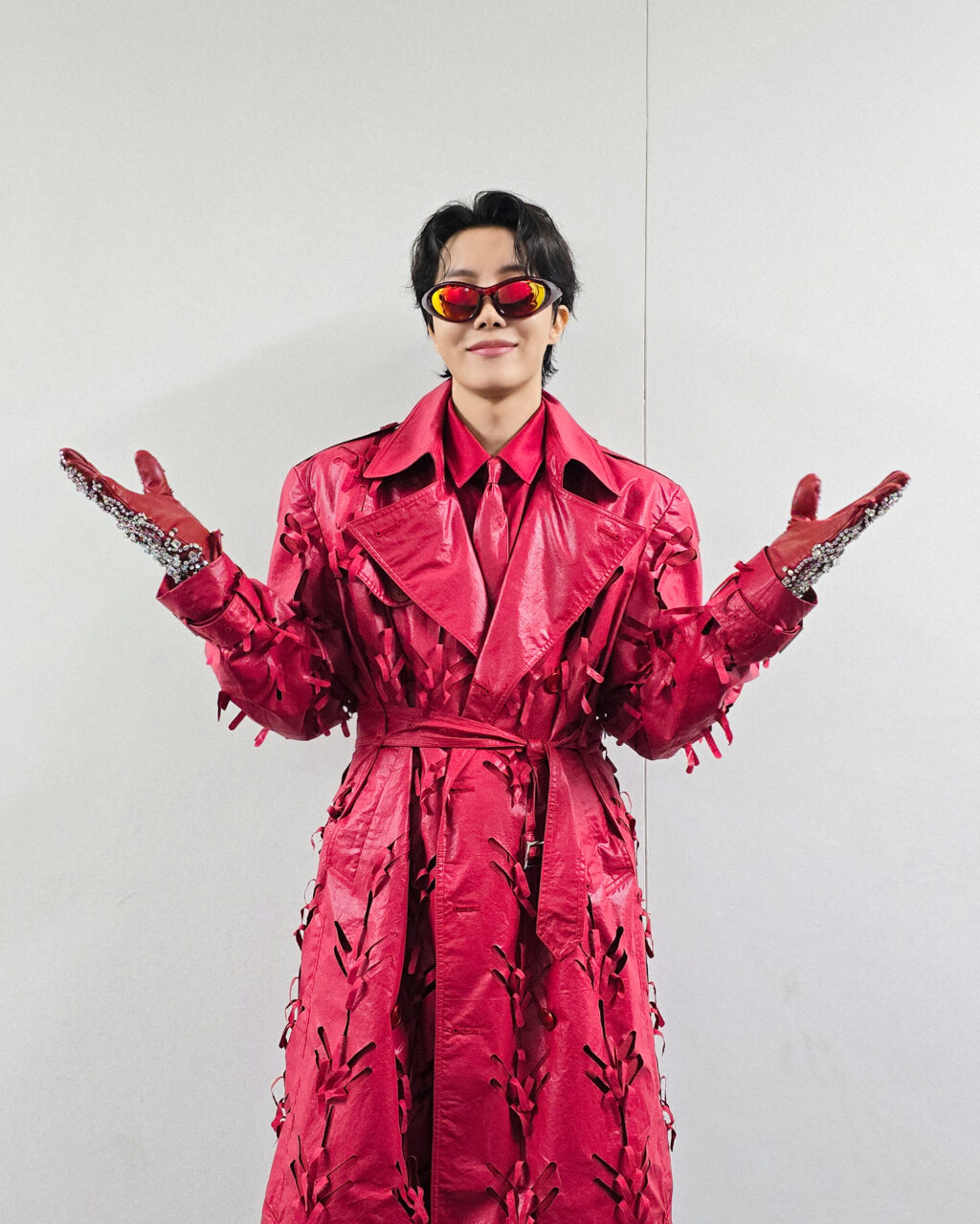 <strong>June 13, 2025</strong> wearing Balenciaga sunglasses and Juntae Kim for