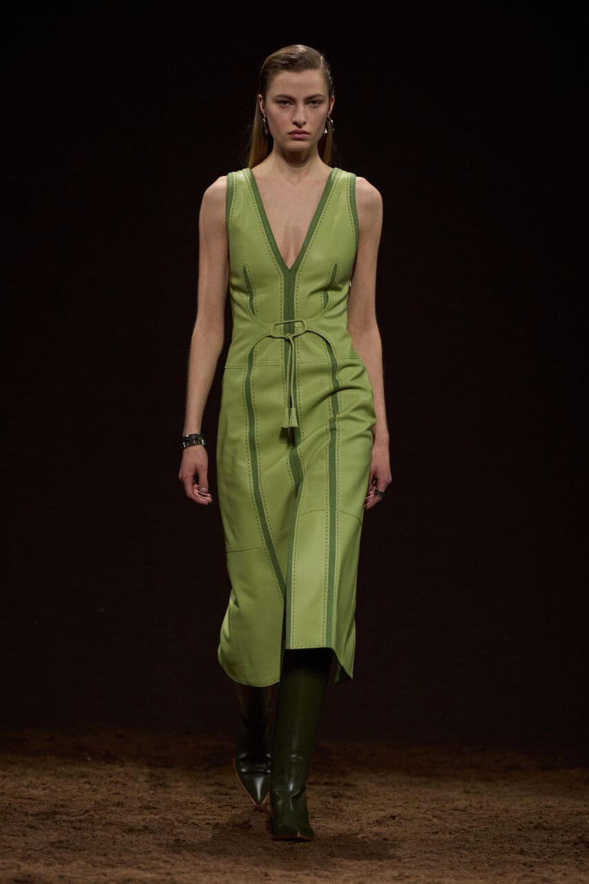 Nadège Vanhée Gives Hermès A Leather Dandy Makeover