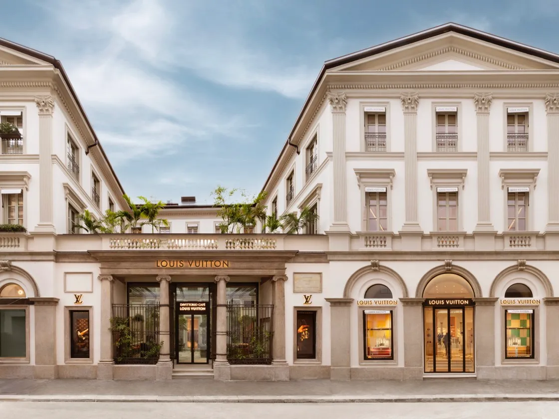 Louis Vuitton 全新米蘭旗艦店開幕：時尚設計、米芝蓮餐飲、意式生活的奢華體驗