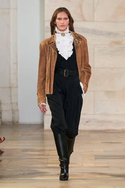 Ralph Lauren致敬女性的感性內核,讚頌現代浪漫主義的不同側面|Fall / Winter 2025