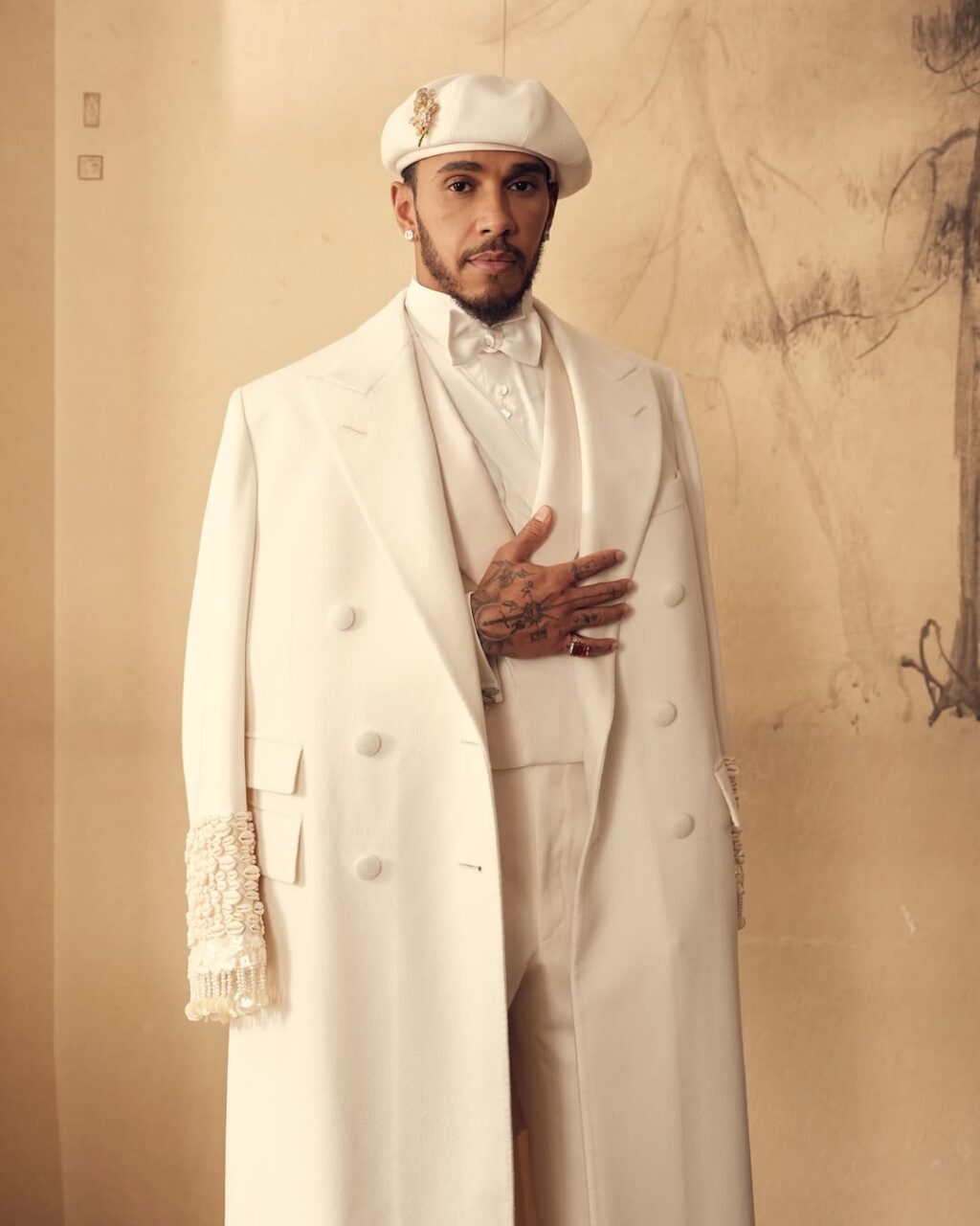 Lewis Hamilton’s 2025 Met Gala Look Is Loaded With Symbolism—Right Down to the Cuff Links