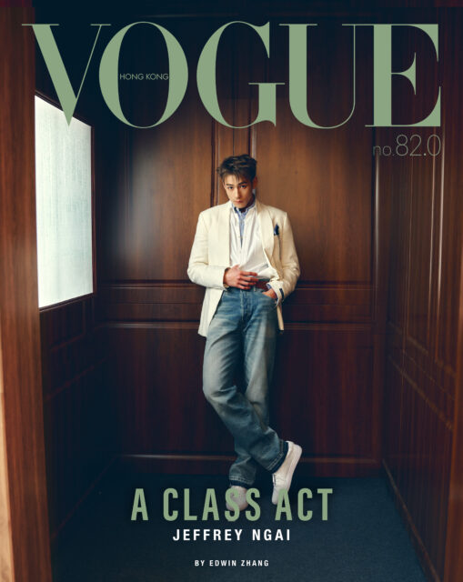 VOGUE Hong Kong 5月數碼封面|Jeffrey Ngai 魏浚笙演繹Ralph Lauren的新世代紳士格調,共啟浪漫夏日