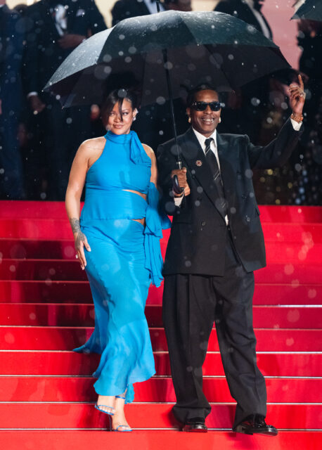 康城影展2025|精選紅地毯最佳造型:Rihanna與A$AP Rocky雨中放閃、Twice成員Mina展露華麗氣質···