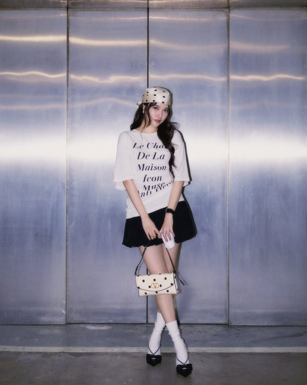 <strong>November 19, 2025</strong> posing in Valentino