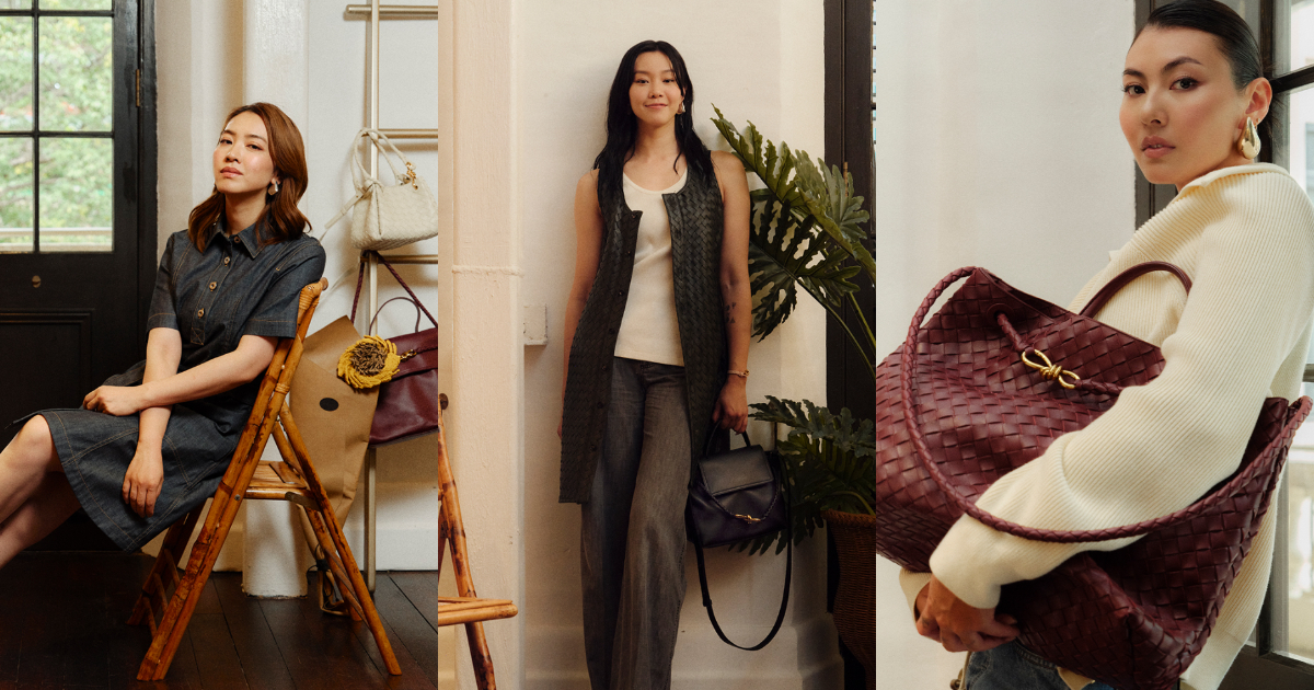 Bottega Veneta Intrecciato 皮革編織工藝誕生50周年!朱千雪 Tracy Chu、王麗嘉 Irisa Wong及歐鎧淳 Stephanie Au 分享最愛珍藏單品