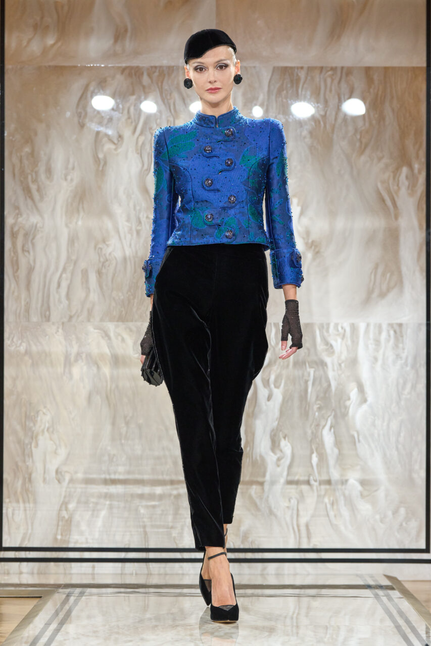 Giorgio Armani Gets Eccentric In Privé Fall Couture Collection