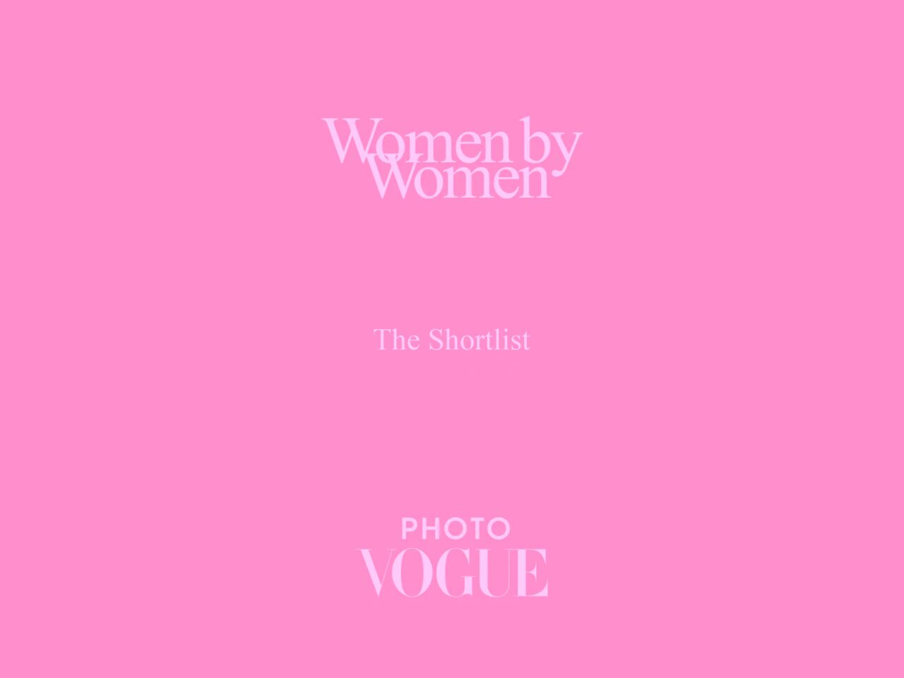 PhotoVogue 公佈「Women by Women」入圍名單：150 位藝術家以女性視角重新定義影像創作