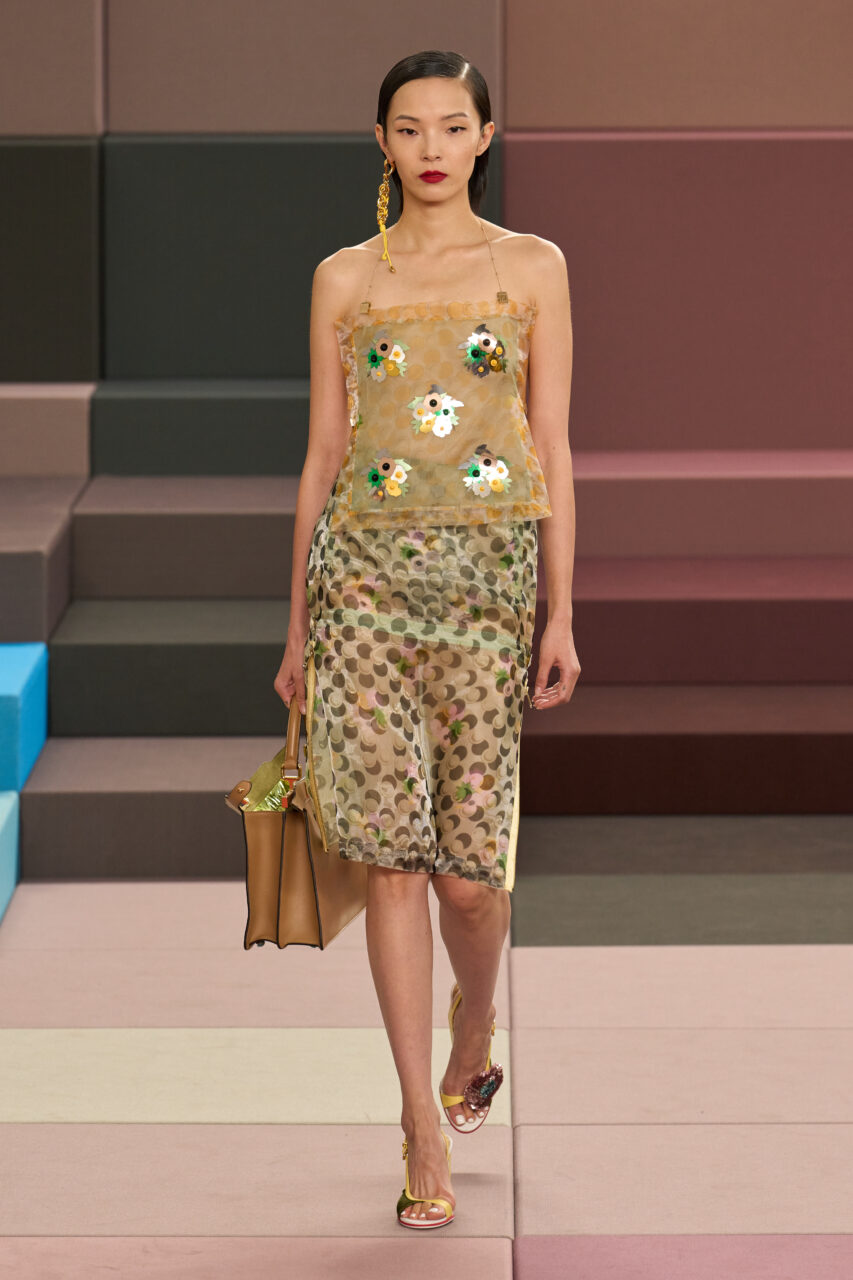 Fendi Celebrates 100 Years With A Psychedelic Promenade