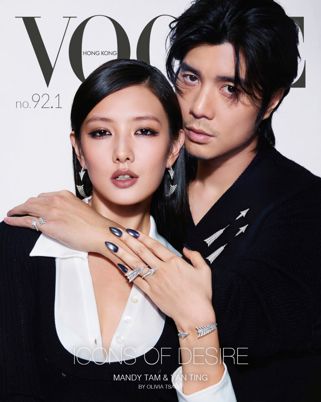 11月刊數碼封面：譚旻萱 Mandy Tam、周殷廷 Yan Ting 演繹 Boucheron 百年珠寶美學