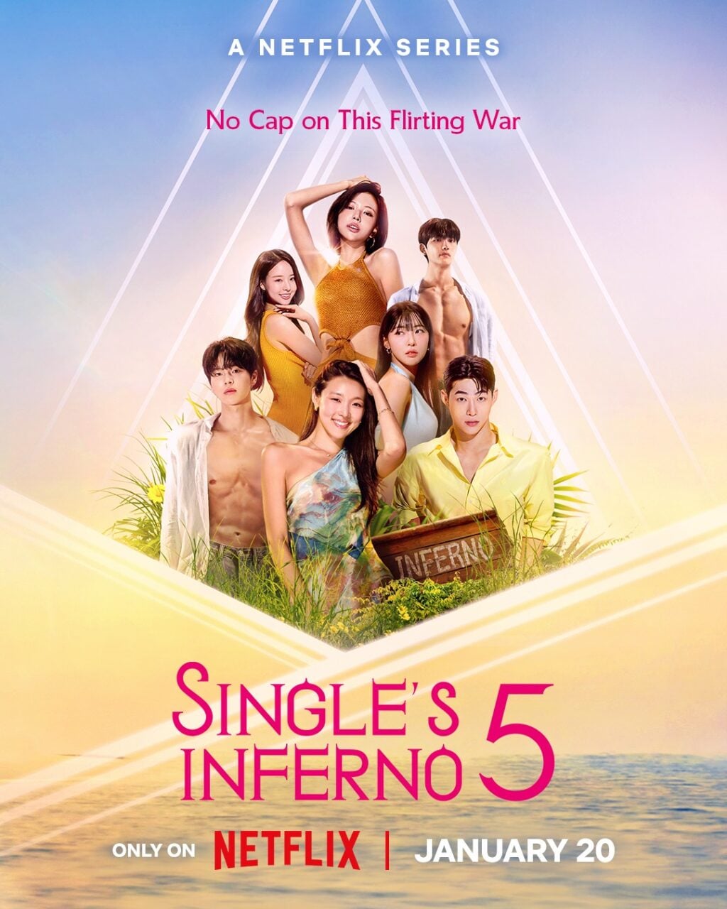 Netflix《單身即地獄5》正式開播倒數！史上最火辣一季預告曝光，5位嘉賓 IG 與背景率先公開