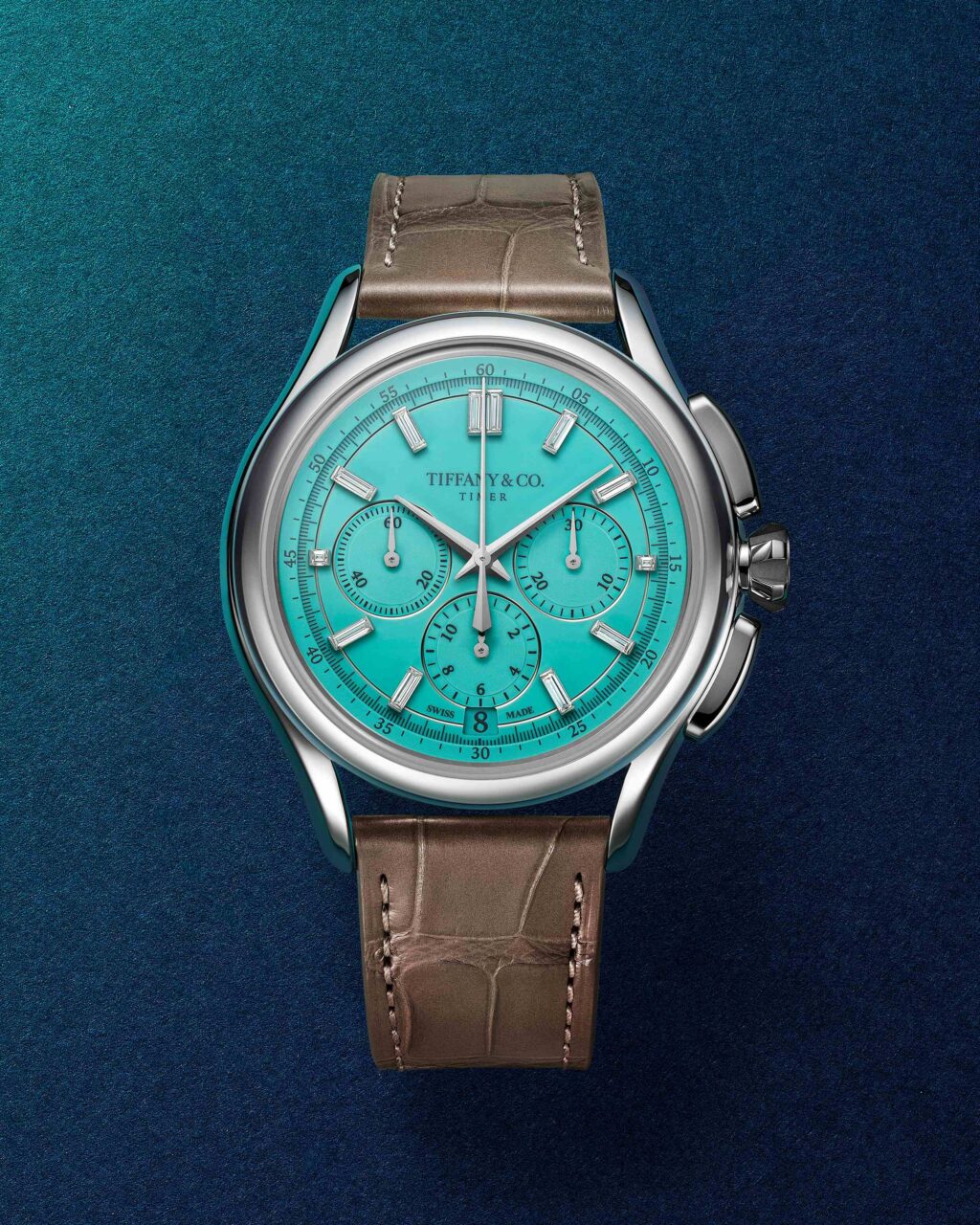 LVMH WATCH WEEK 2026｜血統純正的Tiffany Blue錶盤！以Tiffany Timer腕錶歡慶品牌首枚計時碼錶誕生160周年