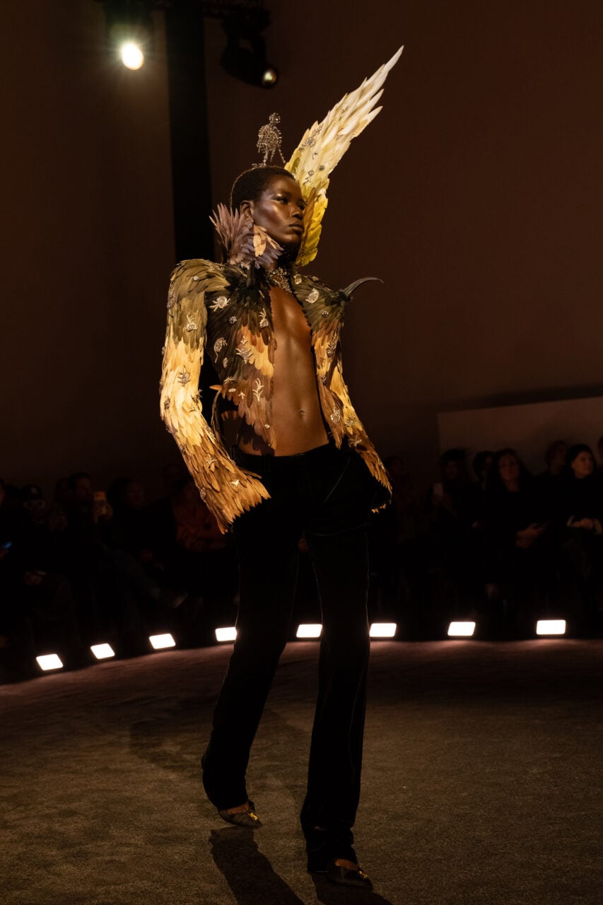 At Schiaparelli, The “Infantas Terribles” Of Nature Take Centre Stage