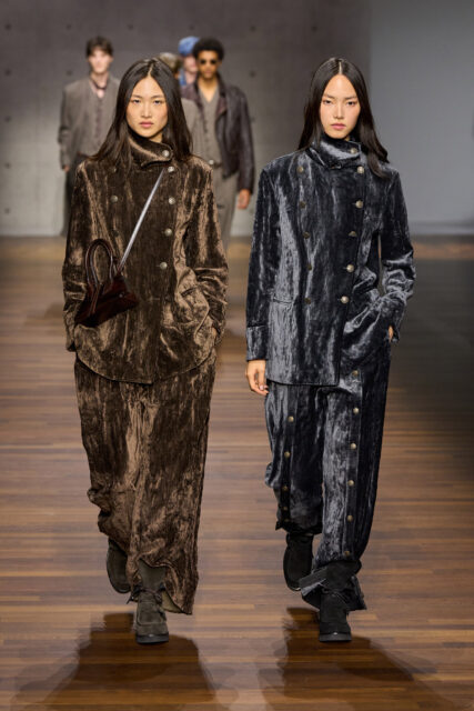At Emporio Armani, A Coed Debut Composed In Perfect Harmony