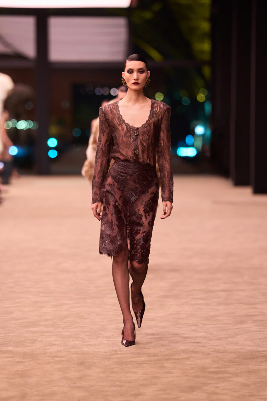 Anthony Vaccarello Reclaims The Smoking At Saint Laurent 60 Years On