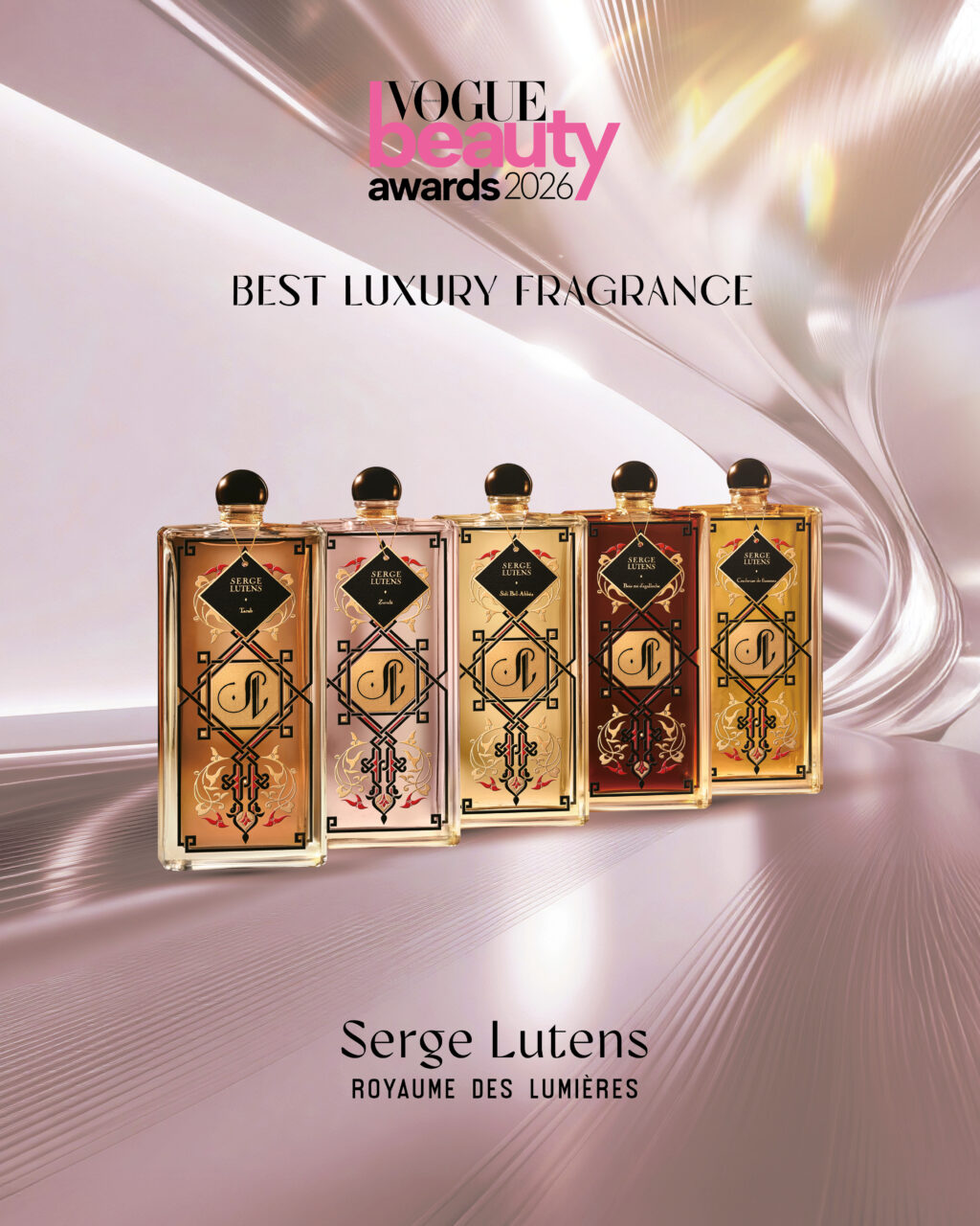 Best Luxury Fragrance：Serge Lutens流金時代系列把5款香水帶領大家走進不同旅程，延續巴黎的精神