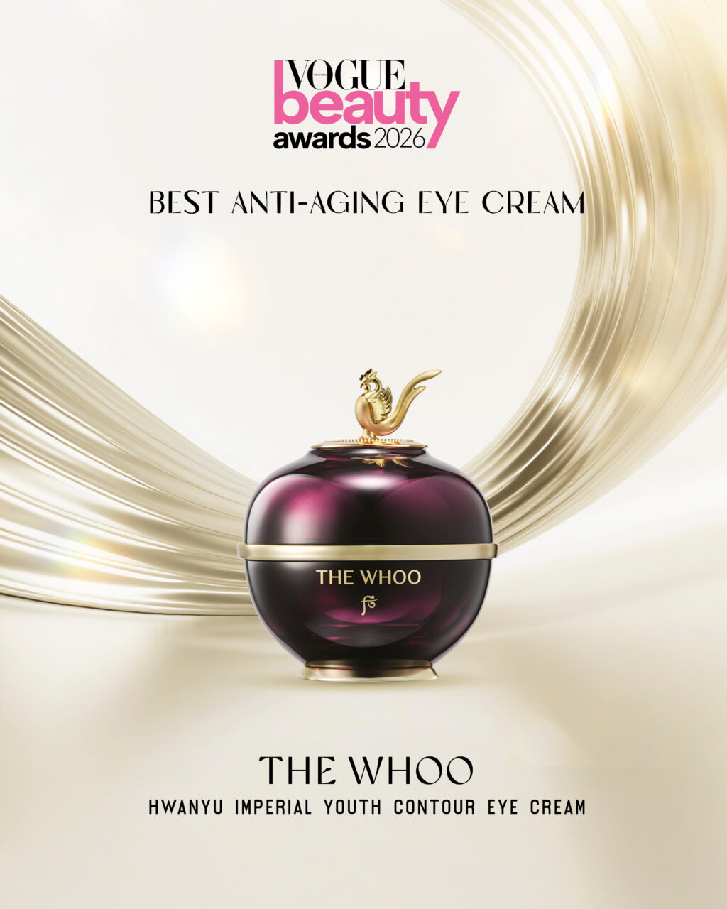 Best Anti-Aging Eye Cream：THE WHOO 新升級還幼 凝顏眼霜，讓眼周肌膚重現年輕活力