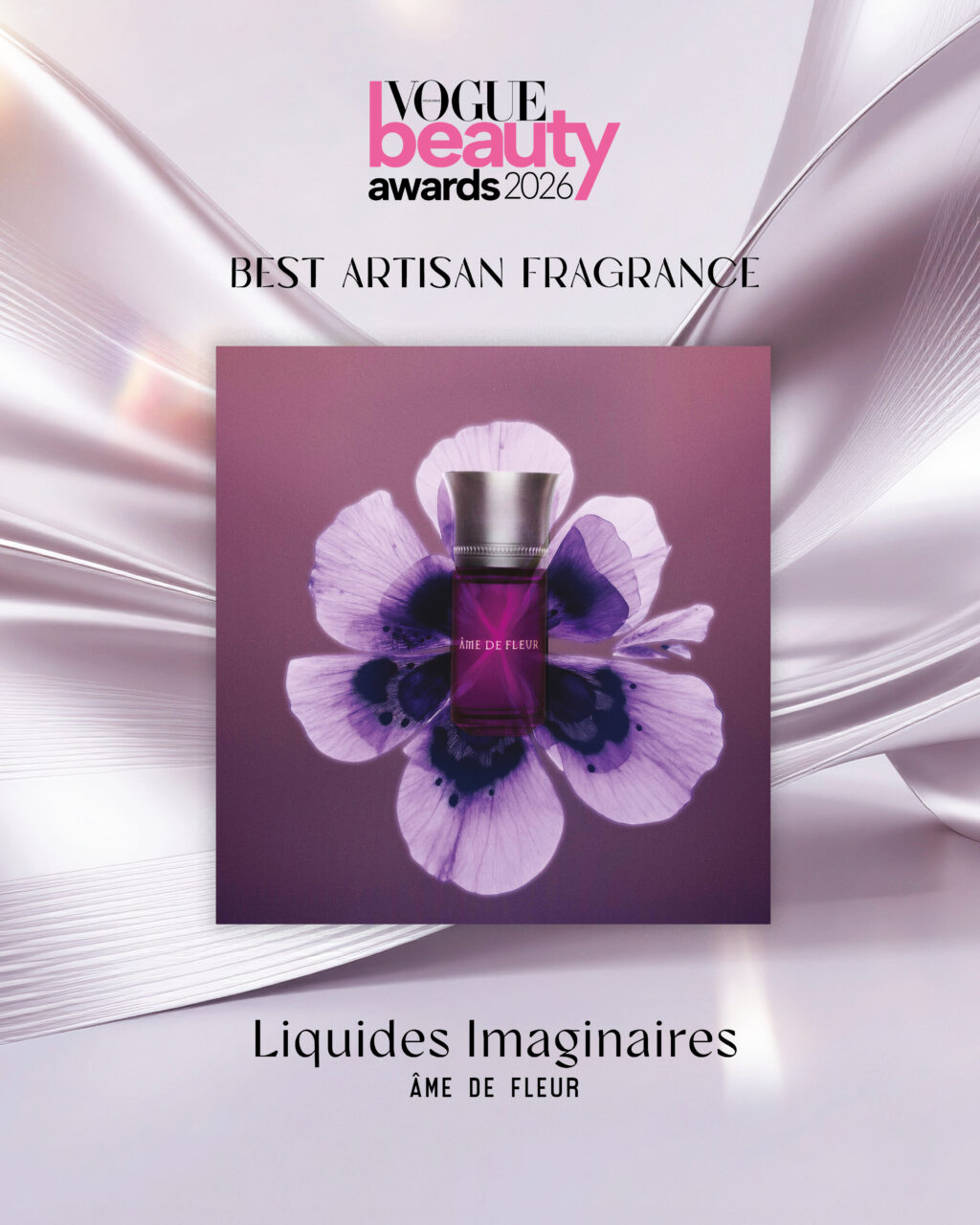 Best Artisan Fragrance：探索香氣之外的藝術 Liquides Imaginaires Âme de Fleur香水以優雅香調成為無聲的溫柔語言