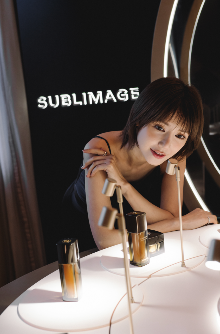 美從心而始！倪晨曦以CHANEL SUBLIMAGE 獨家釋壓筋膜護理尋回身心靈和諧：「只要把心靈打理好，整個人便會容光煥發。」