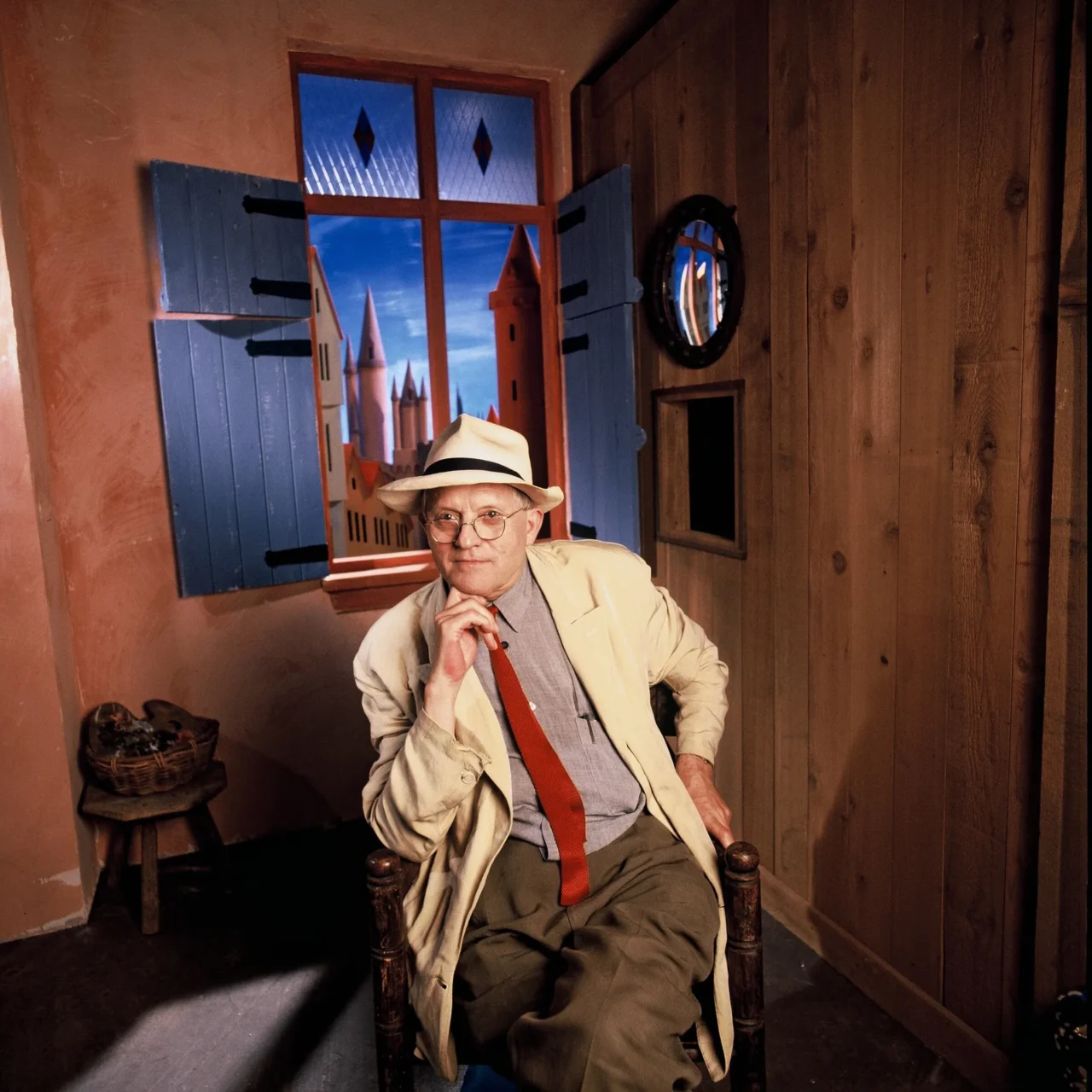 當之無愧的現代最著名藝術家，與 David Hockney 的最後一次訪問