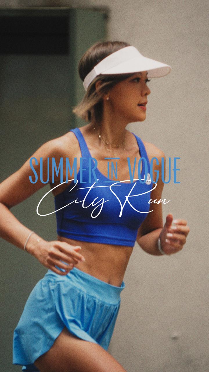 #SummerInVogue 專訪 lululemon 品牌大使梁諾妍 Inez Leong 為快樂而跑