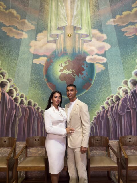 C朗Cristiano Ronaldo與Georgina Rodriguez葡萄牙私密婚禮全紀錄 !Chopard 50卡鑽石珠寶成亮點