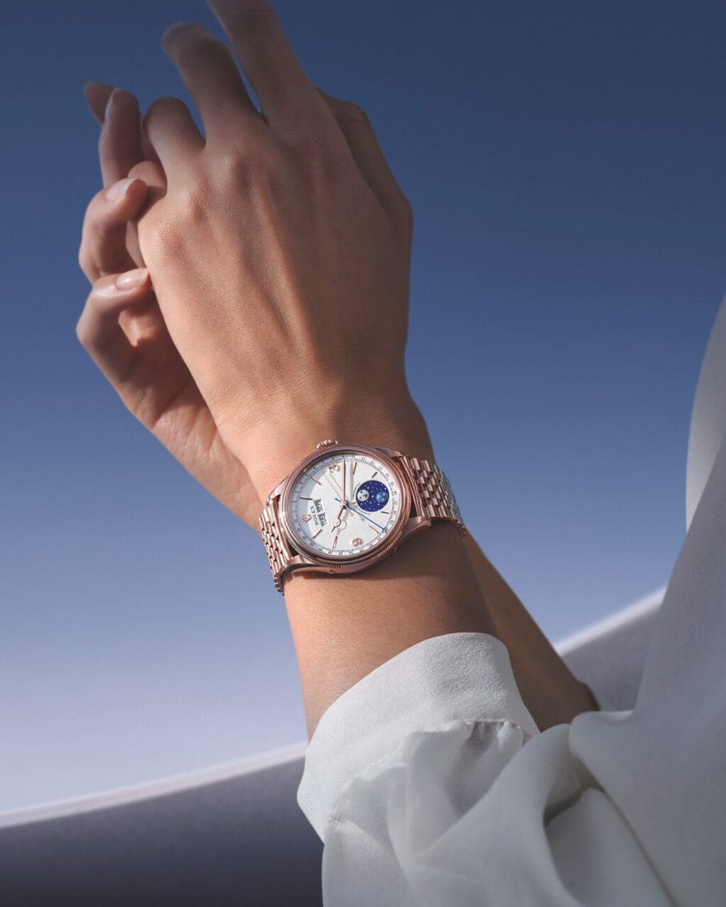 Rolex Perpetual Padellone腕錶登場!重現品牌經典全曆錶設計,搭載專利Haplos系統自動區分大、小月份