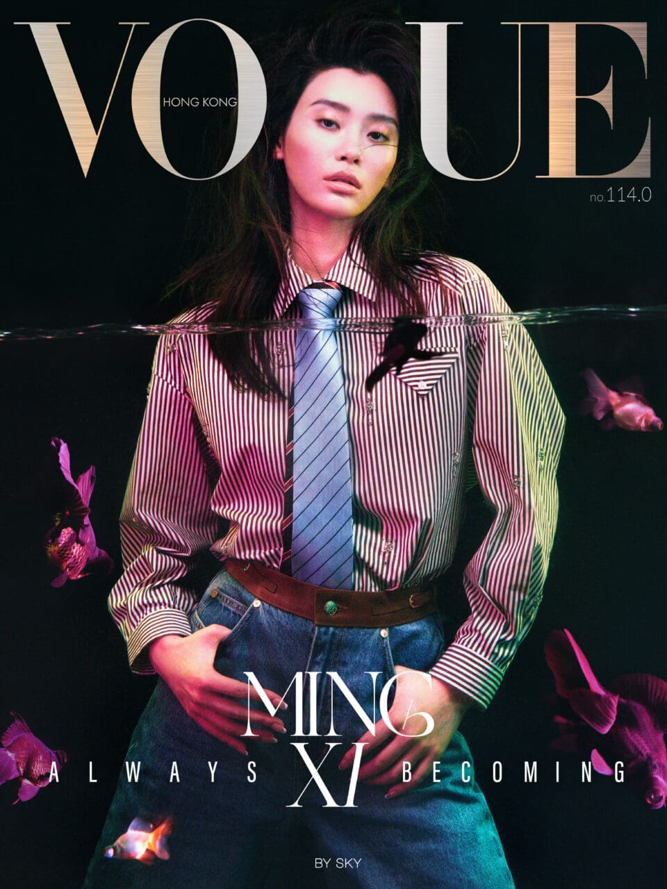 九月刊數碼封面|專訪奚夢瑤 Ming Xi:演繹 SANDRO 2026 秋冬系列,分享時尚與生活體會